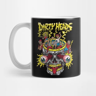 illustration Dirty Heads Band Mug